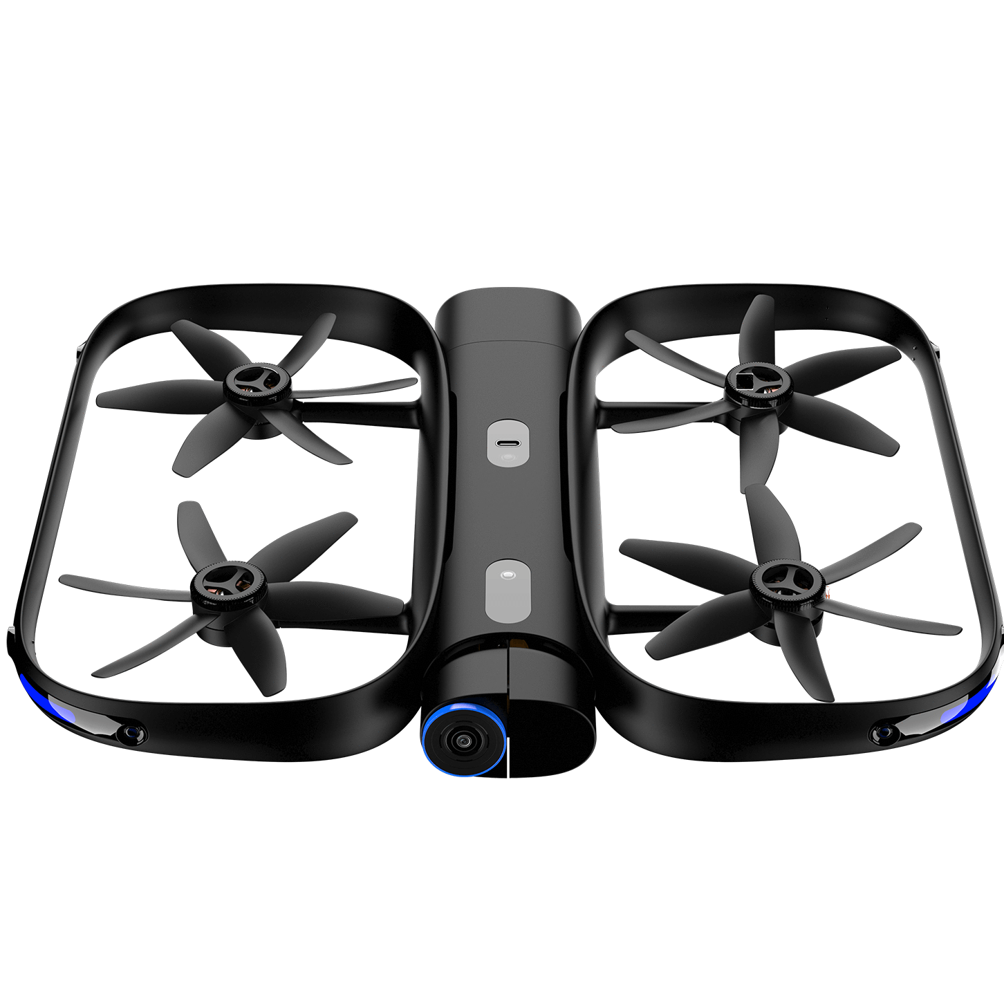 Умный беспилотный дрон с камерой. Skydio R1